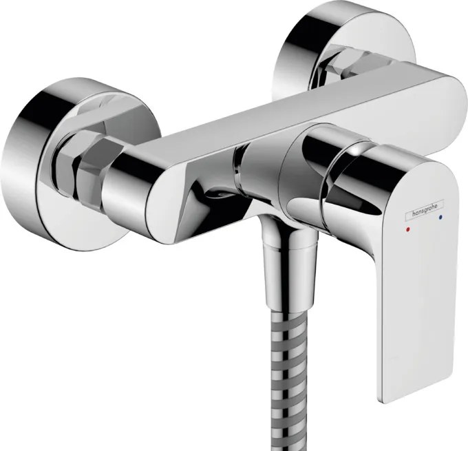 Hansgrohe Rebris E, nástenná sprchová batéria, chrómová, HAN-72650000