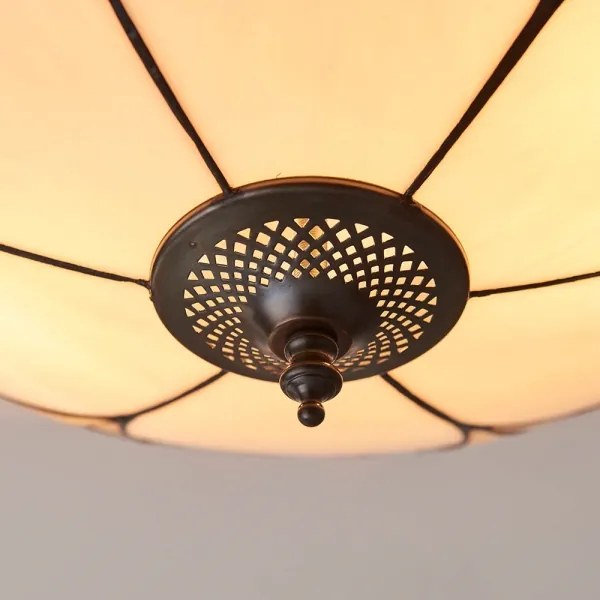 Endon 64182 - Stropné svietidlo Tiffany INGRAM 2xE27/60W/230V priemer 45 cm