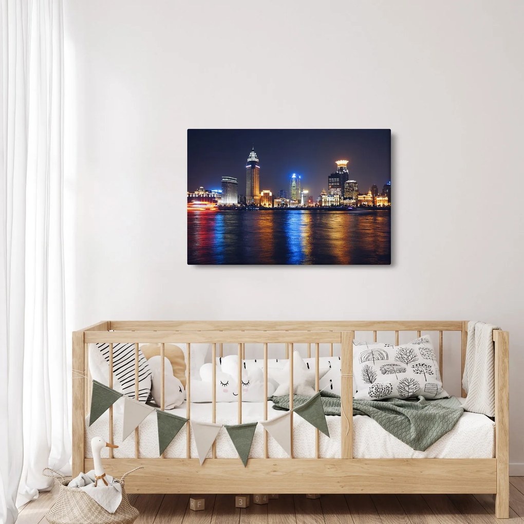 Obraz - Reflekce noci (90x60 cm)