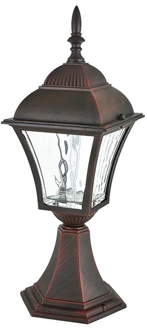 PLX Stojacia vonkajšia LED lampa EDMONTON, 6W, teplá biela