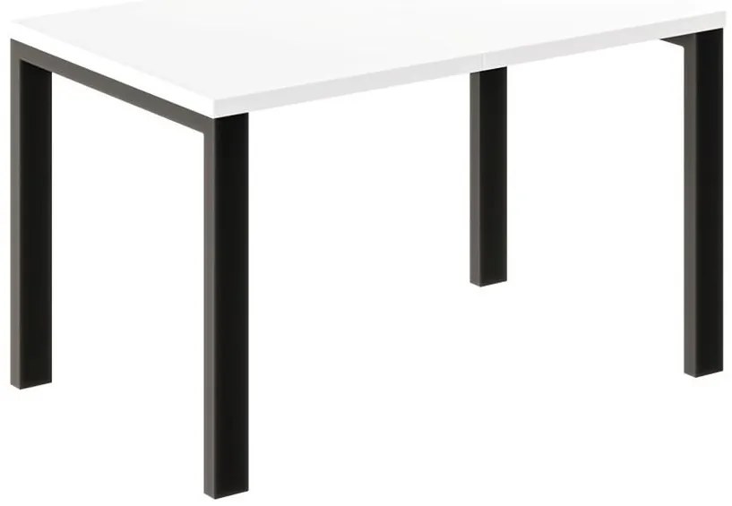 Rozkladací stôl Garant 130/265x80cm Biely lesk