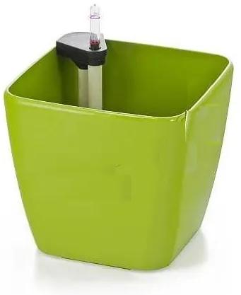 Samozavlažovací kvetináč G21 Cube maxi zelený 45cm 6392422