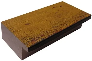 DANTIK - Zrkadlo v rámu, rozmer s rámom 50x100 cm z lišty RETRO žltá (2533)