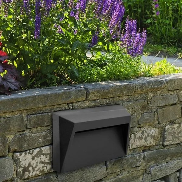 Vonkajšie schodiskové svietidlo HOLDEN LED/1,6W/230V IP65 antracit