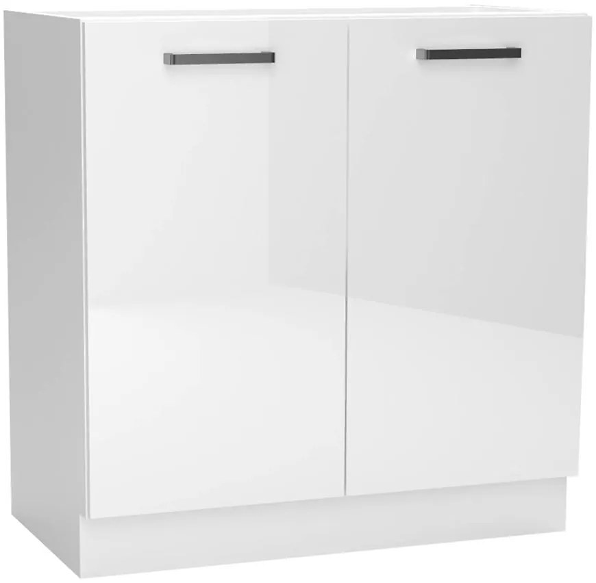 Kuchynská skrinka Vita D80 Biely lesk