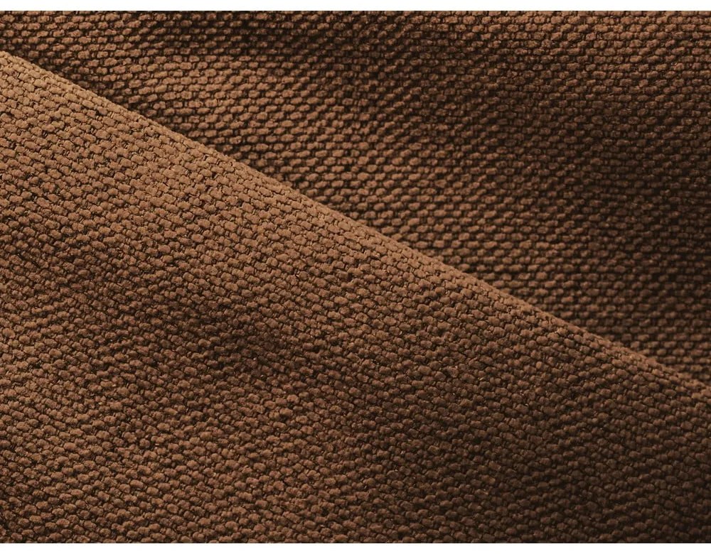 Oranžová rozkladacia/s úložným priestorom rohová pohovka (ľavý roh) Nanea – Makamii