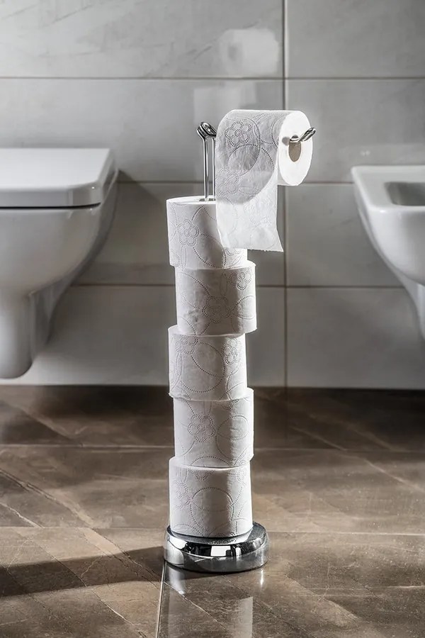 Aqualine Aqualine, MINU stojan na toaletný papier, rezervný s držiakom, chróm, MU37
