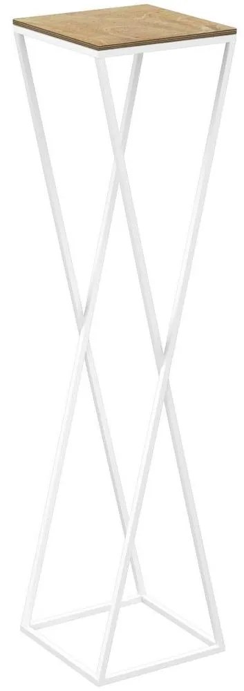 Luminex Stojan na kvety 100x24 cm biela 995