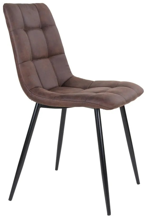 Súprava 2 tmavohnedých jedálenských stoličiek House Nordic Middelfart