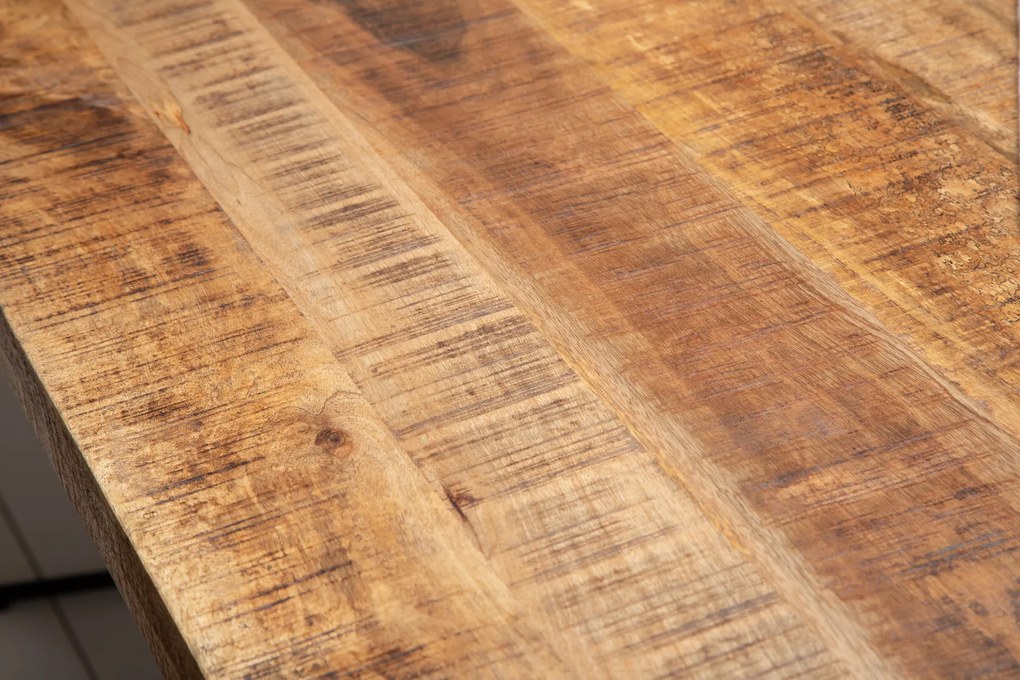 Jedálenský stôl 39444 200x100cm Masív drevo Mango prírodné