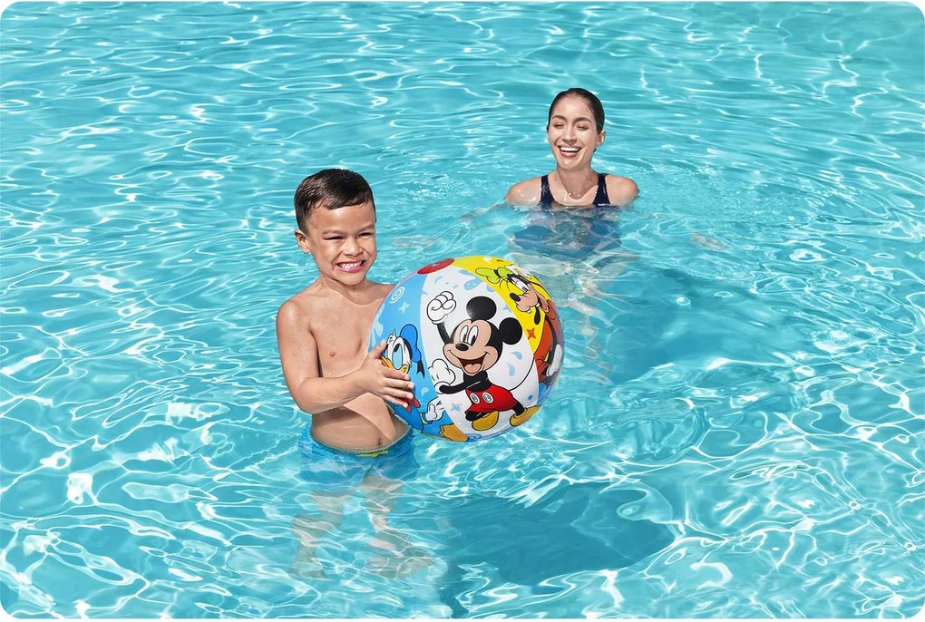 Plážová lopta pre deti 51 cm Mickey a priatelia Bestway 91098