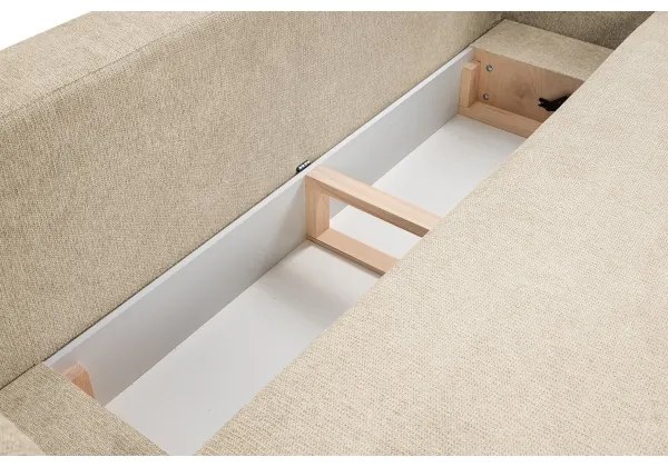 Rozkladacia trojmiestna pohovka OLBIA béžová