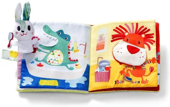 Lilliputiens – Textilná knižka – Králiček zubárom