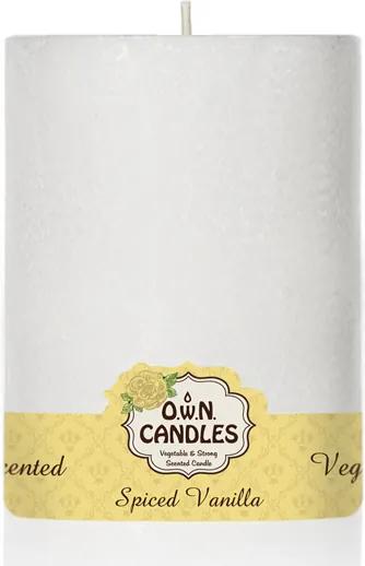 O.W.N. CANDLES - pilierová sviečka VANILKA