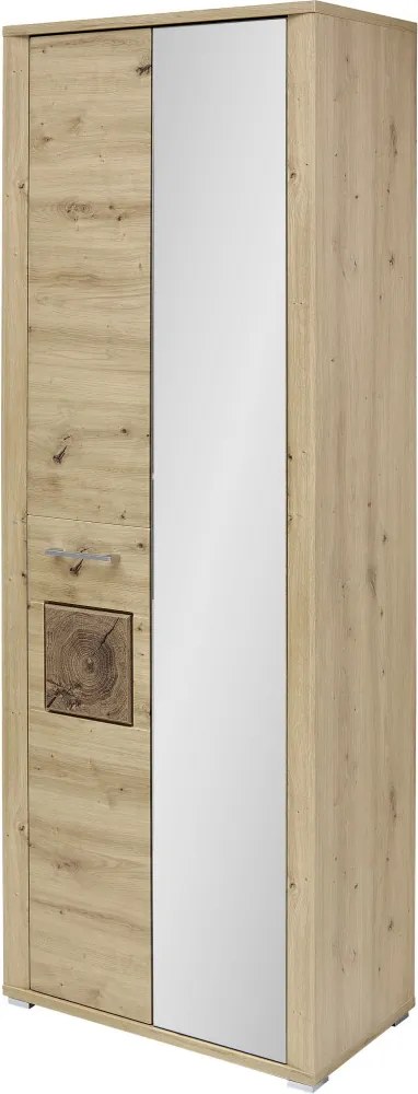 Predsieňová šatníková skriňa Tira, dub artisan