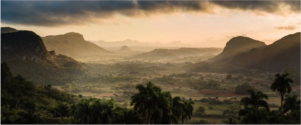 Obraz - Kubánske vrcholky (120x50 cm)