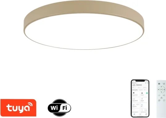 Brilagi -LED Stmievateľné svietidlo POOL SMART LED/100W/230V 80 cm béžové Wi-Fi Tuya+DO