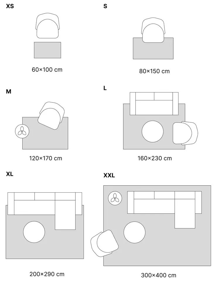 Oranžový koberec 80x150 cm Loft – Universal