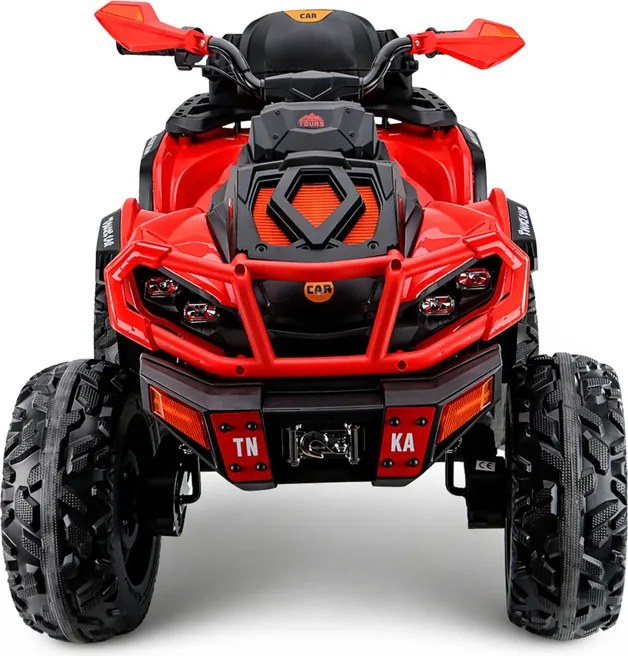 LEAN CARS Štvorkolka na akumulátor XW-08 4x4 45 W červená