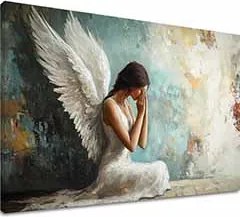 Obrazy anjelov Odpustenie | 100% originál domaľovaný akrylom
