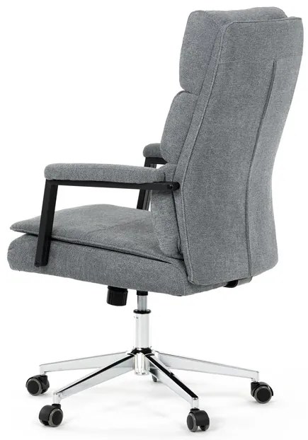 Autronic BONTEC Kancelárske kreslo, hojdací mechanizmus, šedá látka, KA-D8204 GREY2 Farba: Šedá