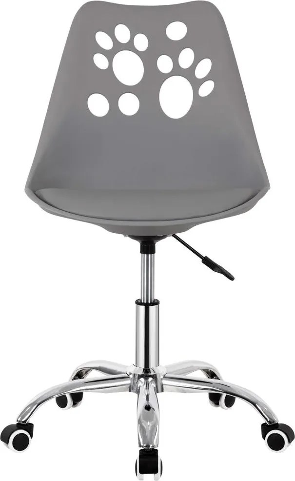 Otočná kancelárska stolička Springos HF0041 - sivá