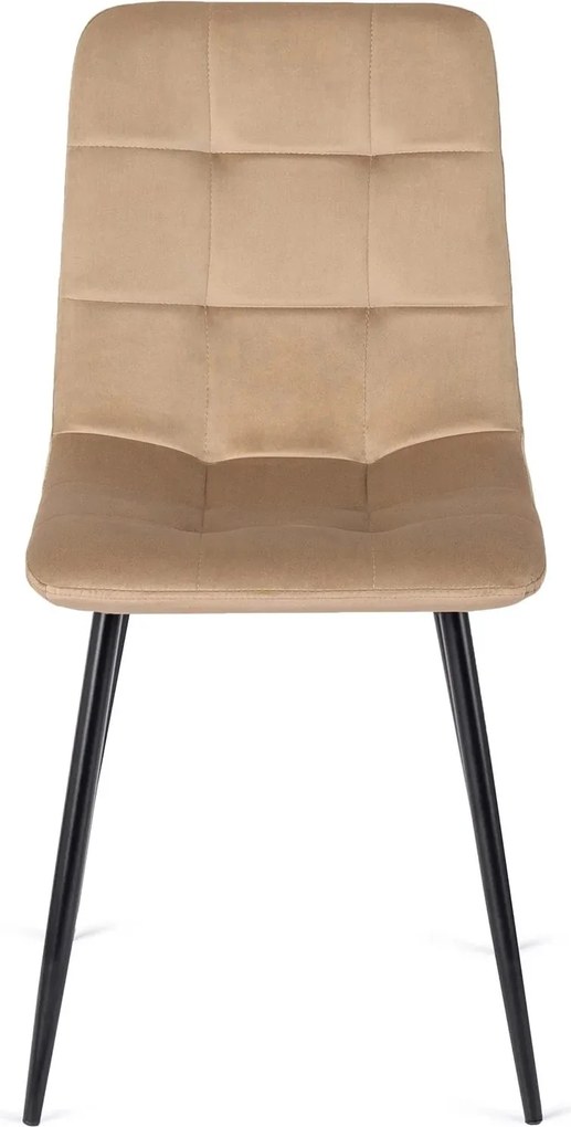 Čalouněná jídelní židle PERU béžová