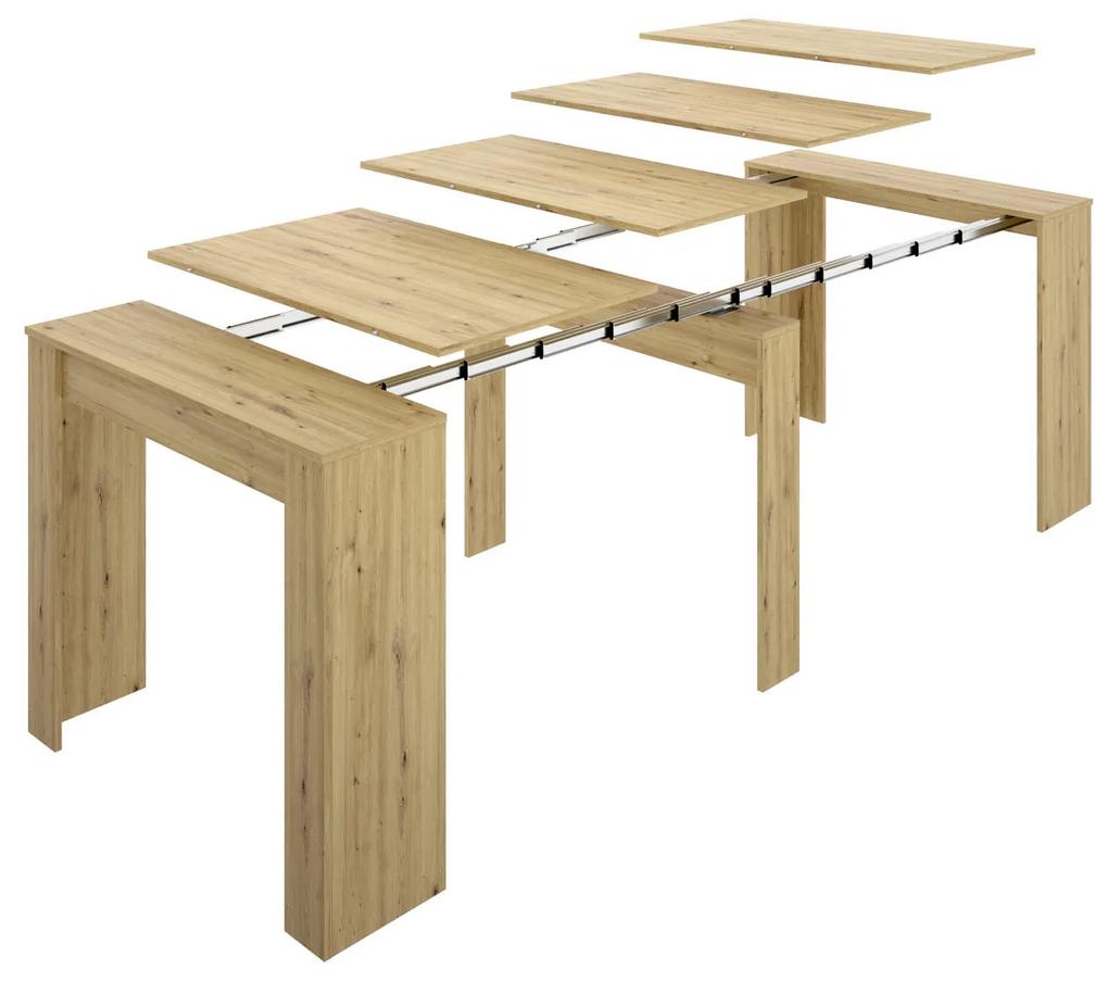 Jedálenský stôl rozkladací, písací stôl, komoda v jednom, Kiona industry