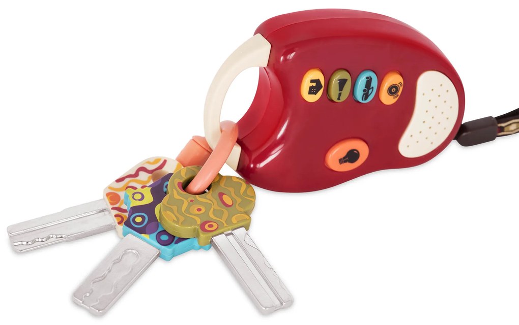 Kľúče k autu FunKeys červené