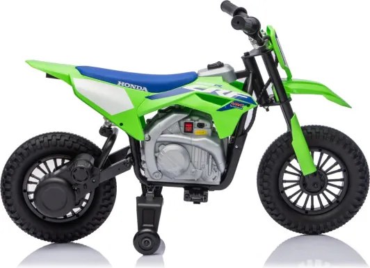 Elektrická motorka HONDA CFR450R zelená