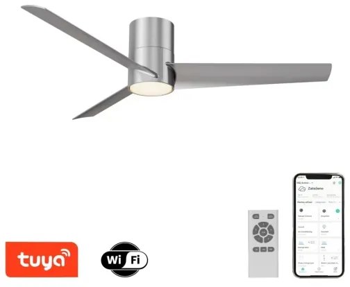 ZEVENTI - LED stropný ventilátor BARROSA LED/18W/230V Wi-Fi Tuya + diaľkový ovládač