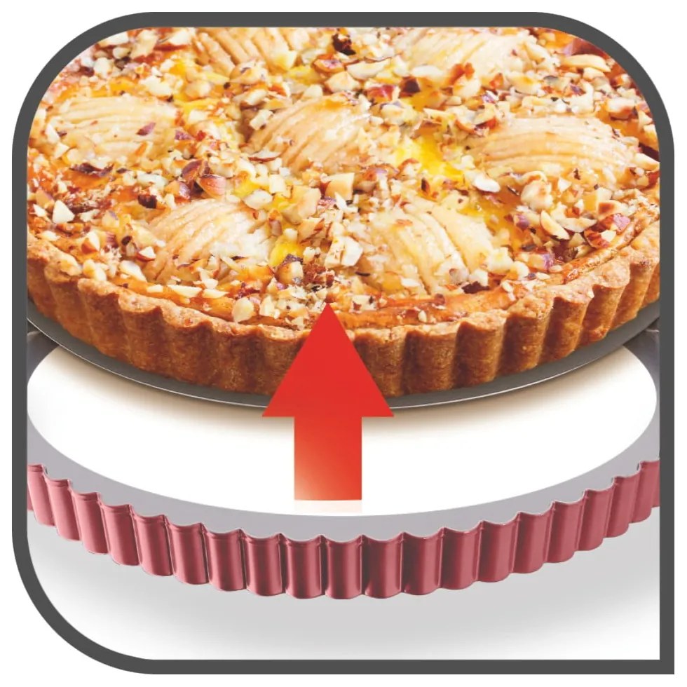 Forma na piškótu s vyberateľným dnom Delibake - Tefal