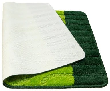 Sada kúpeľňových koberčekov RONDA zelená