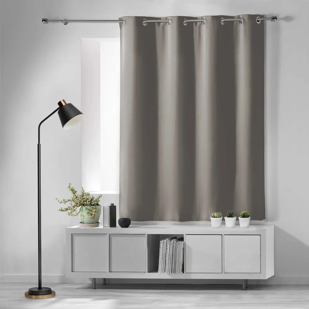 Sivý zatemňovací záves 135x180 cm Occult – douceur d'intérieur