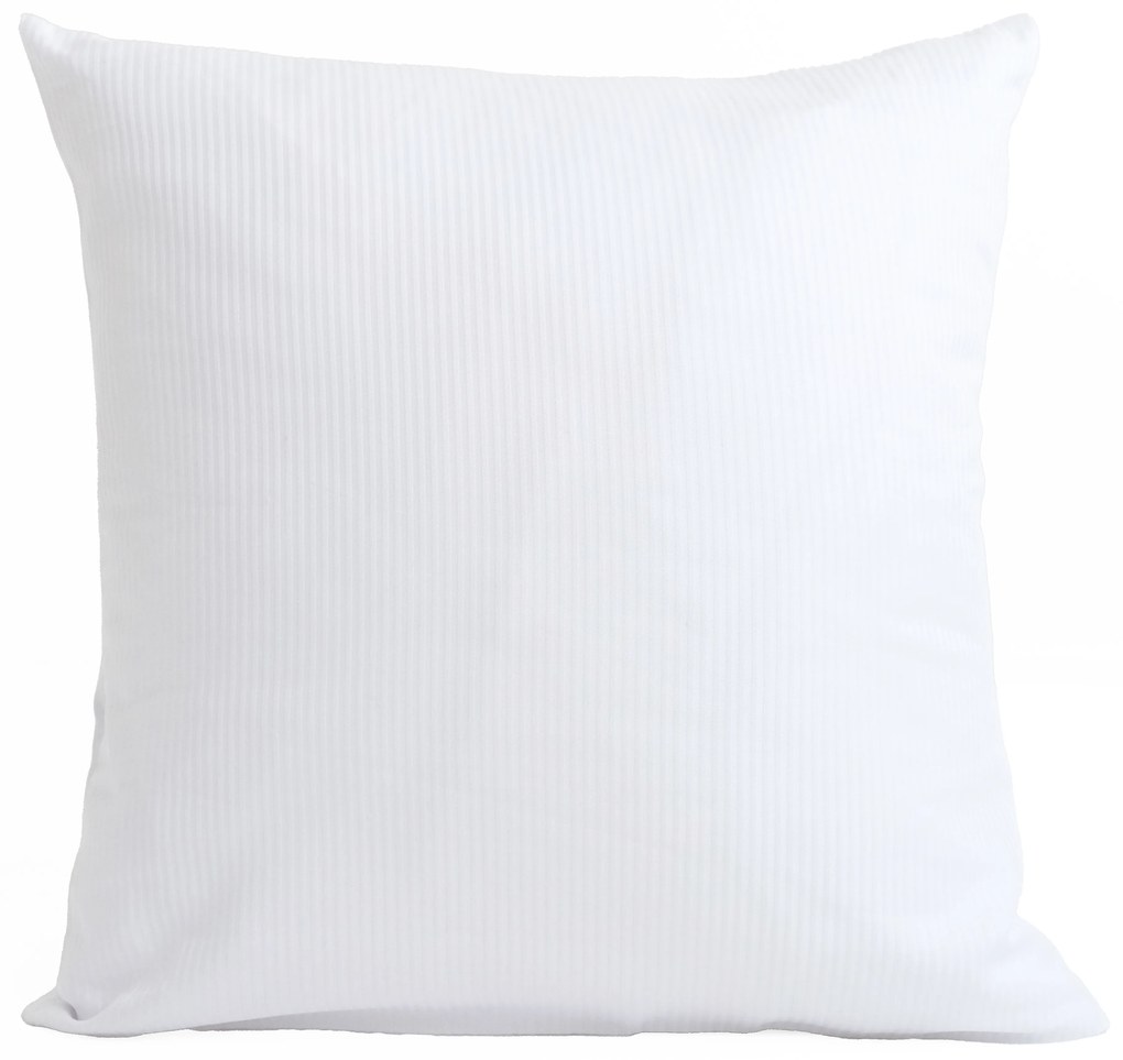 Hotelová obliečka na vankúš 40 x 40 cm - prúžok 2 mm