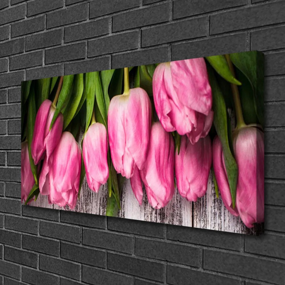 Obraz na plátne Tulipány 100x50 cm