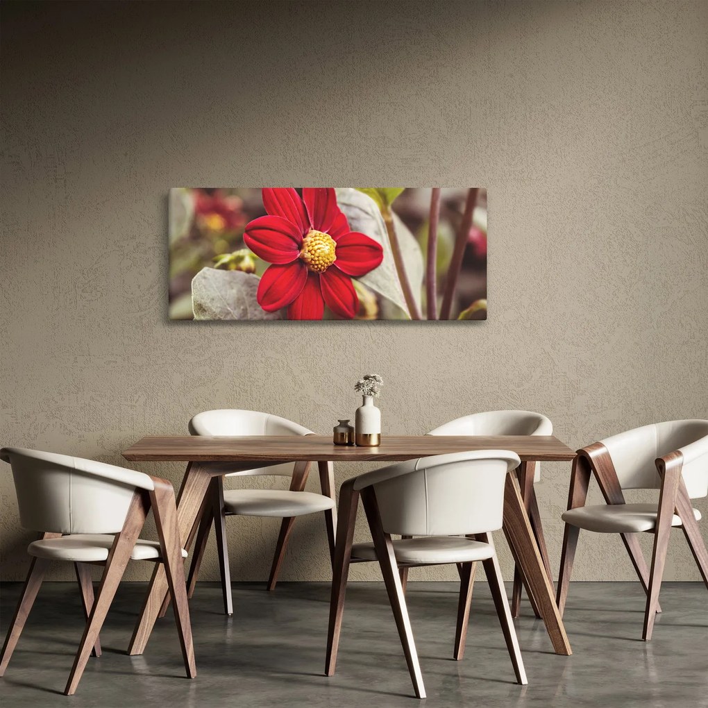 Obraz kvetiny (120x50 cm)