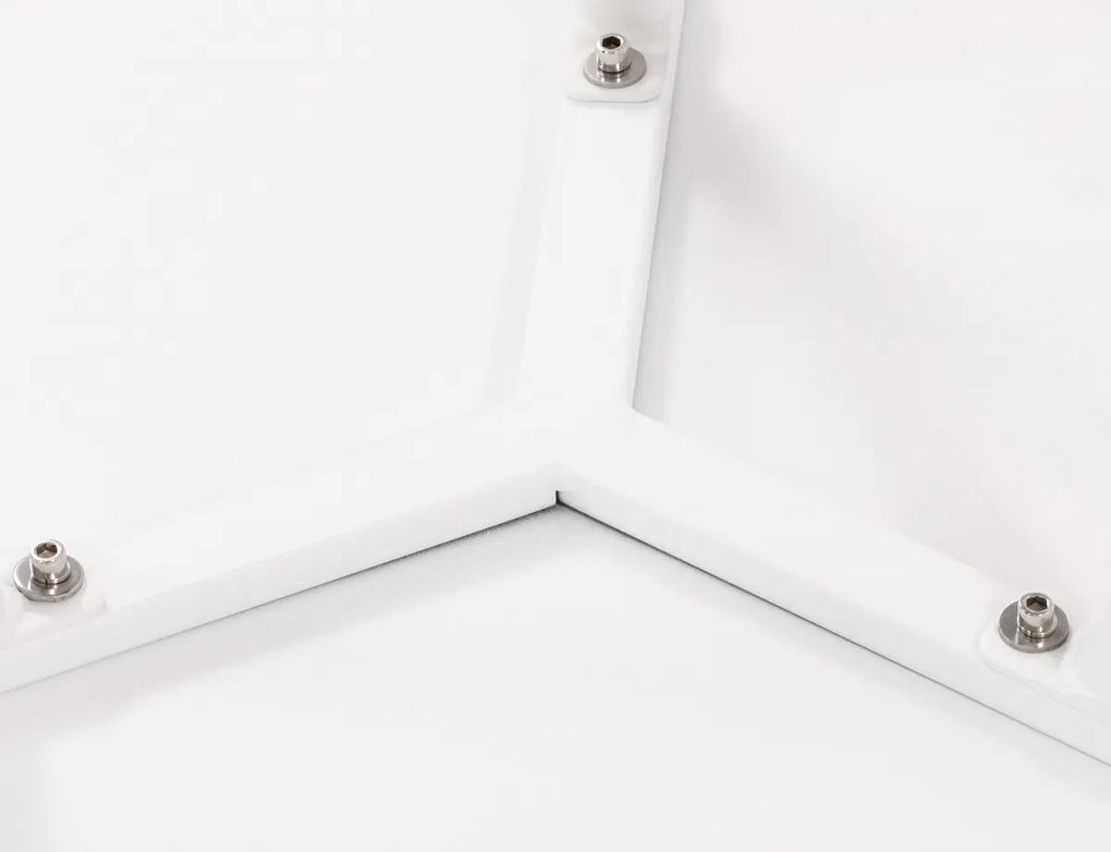 Konferenčný stolík Minot - v45 x Ø60 cm - Biela