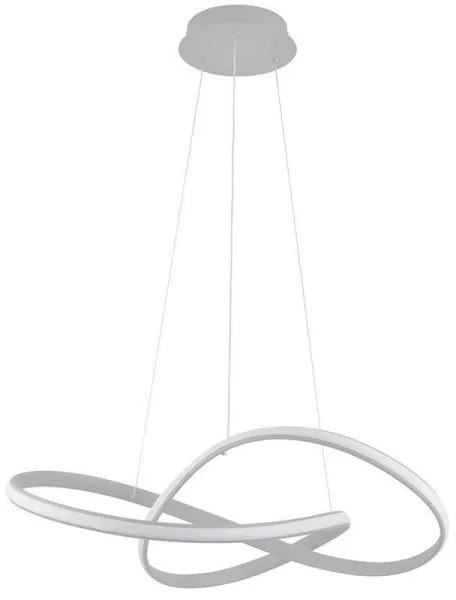 LED Stmievateľný luster na lanku LED/70W/230V 3000-6500K + diaľkové ovládanie