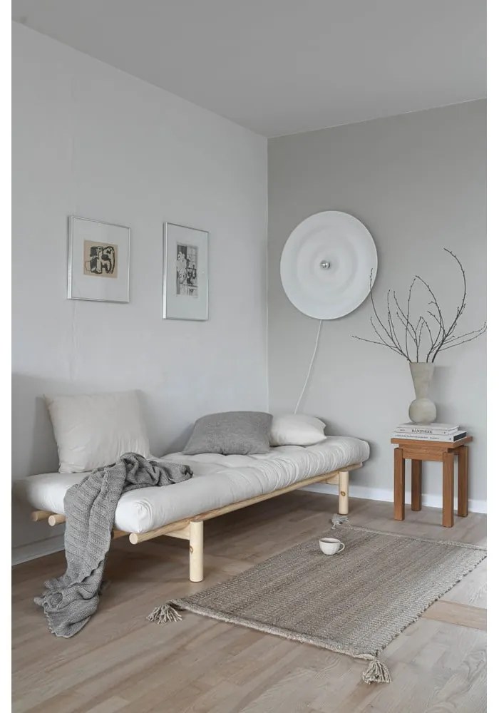 Pohovka so zeleným poťahom Karup Design Pace Natural/Olive Green