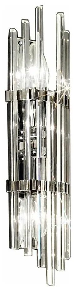 Kolarz 0342.62M.5 - Nástenné svietidlo ONTARIO 2xE14/40W/230V 41 cm lesklý chróm