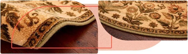 Koberec  Agnella Isfahan Olandia olivový ovál