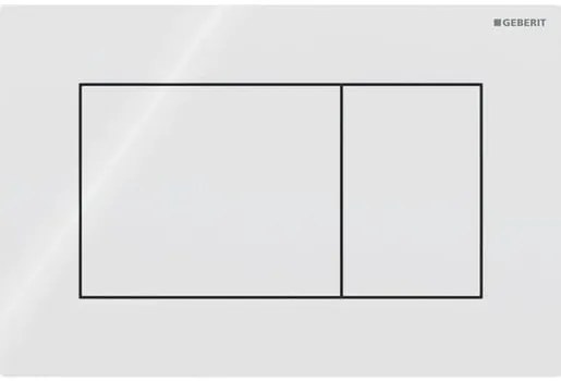 Geberit Sigma01 ovládacie tlačidlo plast biela 115.660.11.1