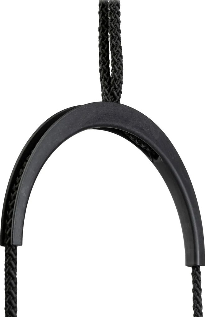 Závěsný květináč AERA HANG 17,9 cm antracitový