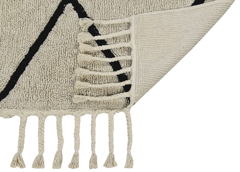 Ručne tkaný kusový koberec Bereber Beige, 140x200, béžová, obývacia izba, Lorena Canals