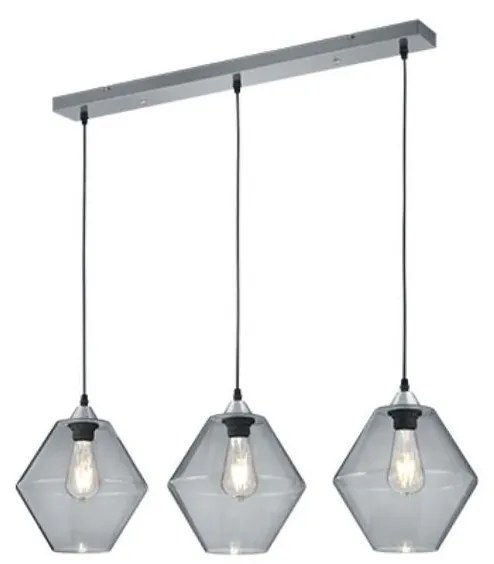 Reality - Luster na lanku TRENTO 3xE27/40W/230V