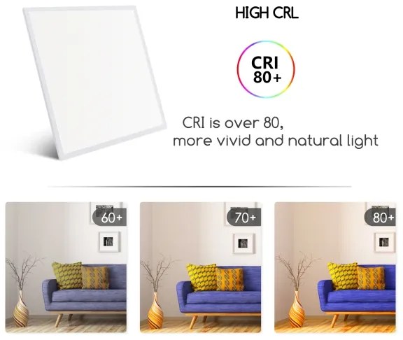 Aigostar - LED Podhľadový panel LED/40W/230V 3000K/4000K/6500K 60x60cm biela