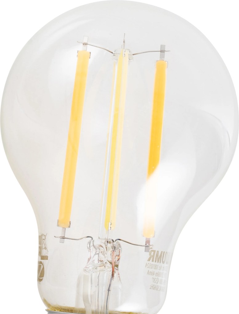 Sada 5 ks Inteligentné stmievateľné LED žiarovky E27 A60 číre 7W 806lm 2700-6500K