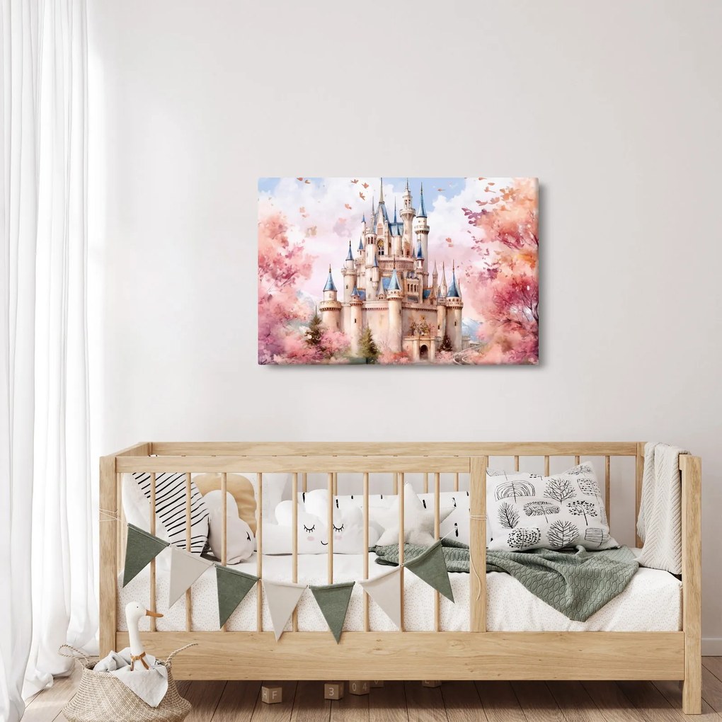 Obraz - Rozprávkový zámok (90x60 cm)