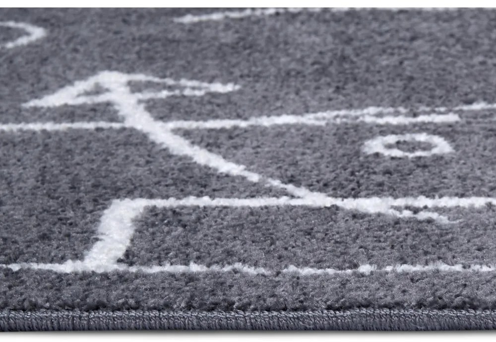 Tmavosivý detský koberec 160x235 cm Gameplan – Hanse Home